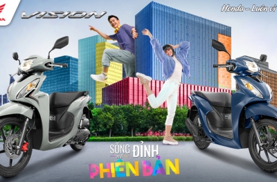 Honda Việt Nam giới thiệu phiên bản mới mẫu xe VISION 2023 - Sống đỉnh mọi phiên bản VISION 2023