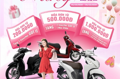 Tháng của nàng – Ngập tràn ưu đãi