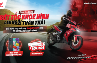  CHỤP HÌNH CỰC DỄ ĐỂ NHẬN QUÀ SIÊU MÊ CÙNG HONDA WINNER X